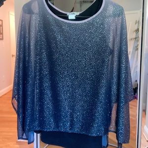 Purple Ombré blouse